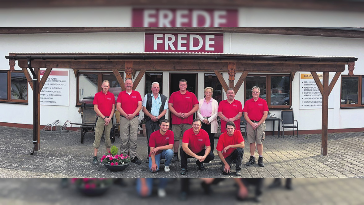 150 Jahre Frede Bau- und Möbeltischlerei & Bestattungen in Holzhausen